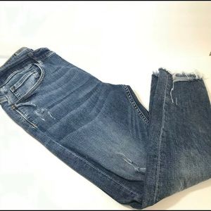 Zara Man distressed blue denim jeans size 36